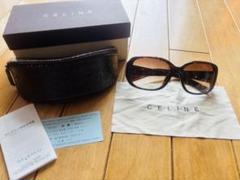 CELINE サングラス ベッコウ柄 トリオンフ セリーヌ