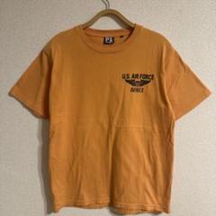 AVIREX Tシャツ Mサイズ オレンジ