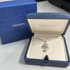 MIKIMOTO シルバー 真珠 ネックレス
