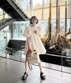 Bibiy.BIANCA DRESS ミニワンピース 美品 Bibiy.BIANCA DRESS ミニワンピース 美品