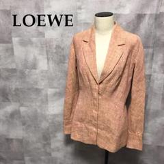LOEWE ロエベ リネンジャケット テーラードジャケット レディース