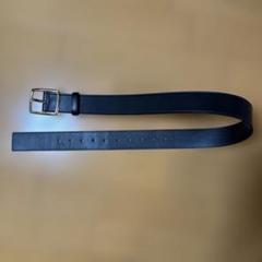 美品　黒ベルト ゴールドバックル