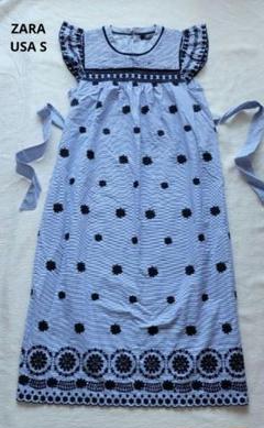 ZARA/ザラ☆コットン刺繍ワンピース