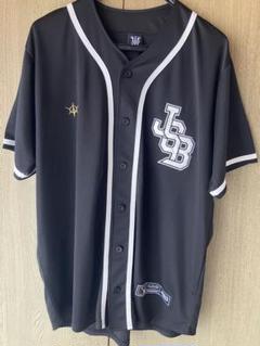 三代目JSB KINGDOM ベースボールシャツ 黒 中古品 傷有り - メルカリ