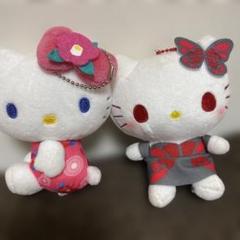 ハローキティ マスコットセット 2体　③ プライズ品