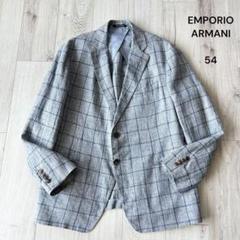 美品　エンポリオアルマーニ　テーラードジャケット　サマー　リネン　ストレッチ ARMANI COLLEZIONI アルマーニ テーラード ジャケット