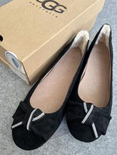 新品・未使用⭐︎UGG アグ JACQUELINE ジャクリーン スワロフスキー 未使用24.5㎝UGGアグ スワロフスキー 付バレエシューズ