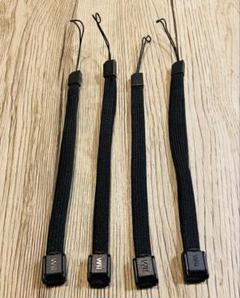 任天堂 Wii・WiiU リモコン ストラップ 4本セット ❷ 国内正規品
