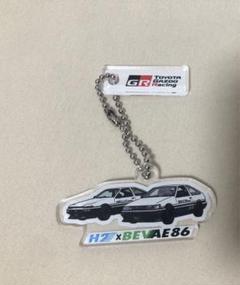 シークレット　AE86 アクリルキーホルダー gazoo racing