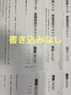 日能研５年 灘特進 理科  １年分 日能研 5年灘特進コース 夏期特別テスト 2回分 - メルカリ