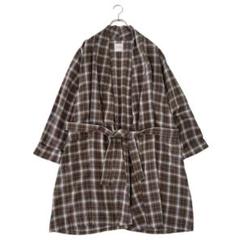 TOUJOURS トゥジュー シルク ウール ロングカーデ ローブ TOUJOURS トゥジュー シルク ウール ロングカーデ ローブ - メルカリ