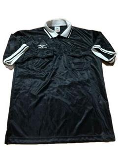 美品！MIZUNO(ミズノ)サッカー&フットサル用 半袖レフリーウェア(審判服)