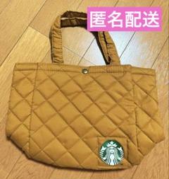 STARBUCKS ネイビー キルティングバッグ スターバックス キルティングエコバッグ 2色セット - メルカリ