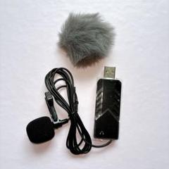 ピンマイク 単一指向性 マイク PC ゲーム実況 配信 対応 (USB-A)