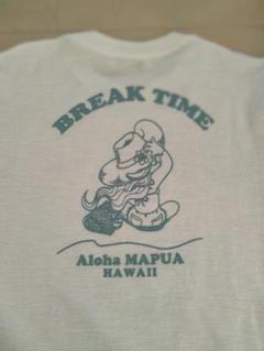 最終価格 Mapua マプア カヒコ ロゴ入りTシャツ