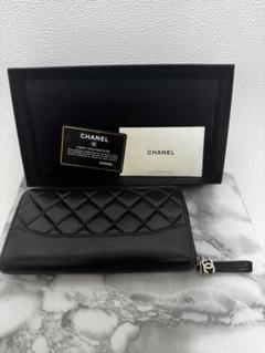 CHANEL シャネル 二つ折り財布 4番台 ギャランティカード