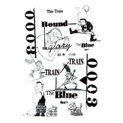THE BLUE HEARTS TRAIN–TRAIN Tシャツのサムネイル