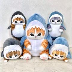 【新品】mofusand✧BIGぬいぐるみ 6種セット① Amazon.co.jp: mofusand サメにゃん 超BIGぬいぐるみ 約42