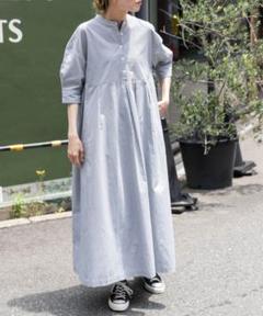 新品◎ドアーズ FORK&SPOONワイドレンジシャツワンピース/GREEN1 新品◎ドアーズ FORK&SPOONワイドレンジシャツワンピース/GREEN1