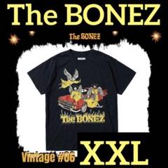2点The BONEZ ヴィンテージ #06 スカルエンジェルTシャツXXL