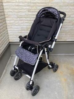 Pigeon ピボットポルテ　ベビーカー ブラック Pigeon ピジョン ピボットポルテ ベビーカー A型