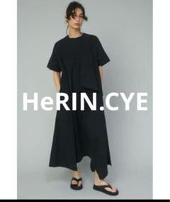 HeRIN.CYE ヘリンドットサイ レイヤードドレス ワンピース