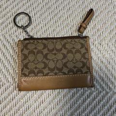 Coach コインケース　キーリング付き