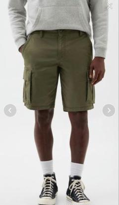 GapFlex 11インチ　カーゴ ショートパンツ　カーキ