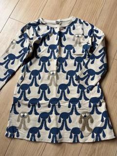 グラニフ　グラニフデザインTシャツ　130サイズ　ワンピース　総柄　オシャレ