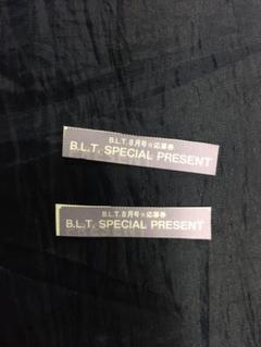 BLT8月号応募券が2枚