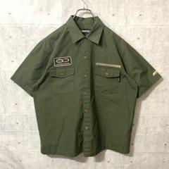 vans 半袖シャツ ワークシャツ ミリタリーシャツ 90s オールドスケートのサムネイル