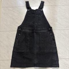 UNIQLO ◇ジャンバースカート ダークグレー