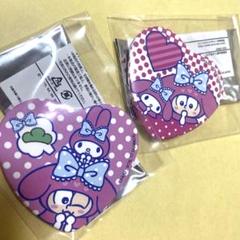 新品 おそ松さん ✖︎ Sanrio トド松 ハート缶バッジ 2個