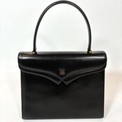 極美品 GIVENCHY ハンドバッグ フォーマル 冠婚葬祭 金具 自立型 黒 ✨極希少✨ GIVENCHY フォーマルバック 金金具 型推し 自立型