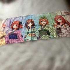 五等分の花嫁 ビッグバスタオル デザイン01 集合 五等分の花嫁∬』可愛い五つ子のビッグサイズバスタオルが登場