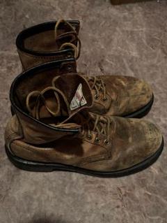 90s redwing ロガーブーツ　羽タグプリント