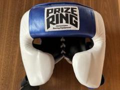 【美品】PRIZE RING ヘッドギア 青/白 Amazon | PRIZE RING 