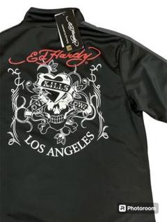 レア【Ed Hardy】トラックジャケット　ブルゾン【エドハーディ】M Y2K 楽天市場】EdHardy エドハーディー バックプリント ジャージ