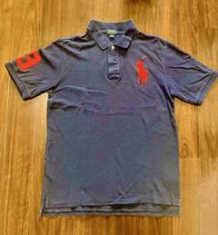 【ビッグポニー】 POLO RALPH LAUREN ビッグポニー ポロシャツ ポロラルフローレン ポロシャツ NEW YORK ビッグポニー ネイビー