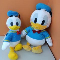 タグ付き　ディズニー　ドナルドダック　ぬいぐるみ　2点セット　フリュー