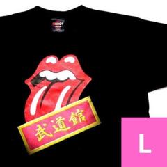 L デッド Tシャツ ローリングストーンズ 日本武道館リップ&タン 盆栽 J97 2003年 L Tシャツ 新品 ローリングストーンズ 日本武道館 盆栽