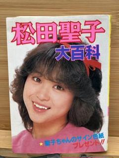Amazon.co.jp: 松田聖子 大百科 当時物 本 ポスター : おもちゃ