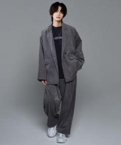 ADRER 「ADRER」 テーラードジャケット SMALL ブラック メンズ