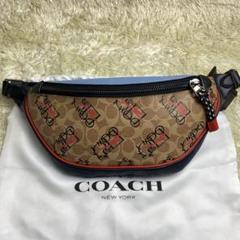 コーチ COACH ショルダーバッグ クロスボディ ミニカメラ ツイード ...