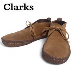 Clarks ナタリー Natalie スエード チャッカブーツ UK8.5 茶 Clarks ナタリー Natalie スエード チャッカブーツ UK8.5 茶