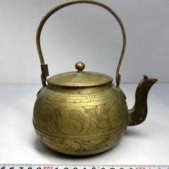 黄銅瓶 764g/高さ19.5㎝ 東Y6-0716① - メルカリ