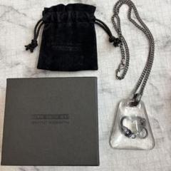 ナンバーナイン ブローチ ハート 涙 NUMBER (N)INE - 正規 廃盤 ナンバーナイン 王冠ハート涙