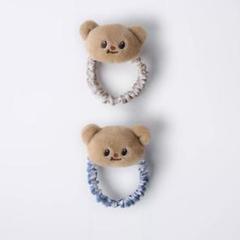 BUTTERBEAR ZARA モコモコバターベアトラベルポーチもこもこ