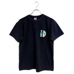 Printstar 半袖Tシャツ 黒 M 刺繍 おでかけ 薄手 春夏 涼しい