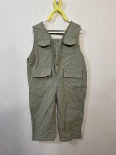 サロペット オーバーオール カーキー 100cm 子供服 キッズ服